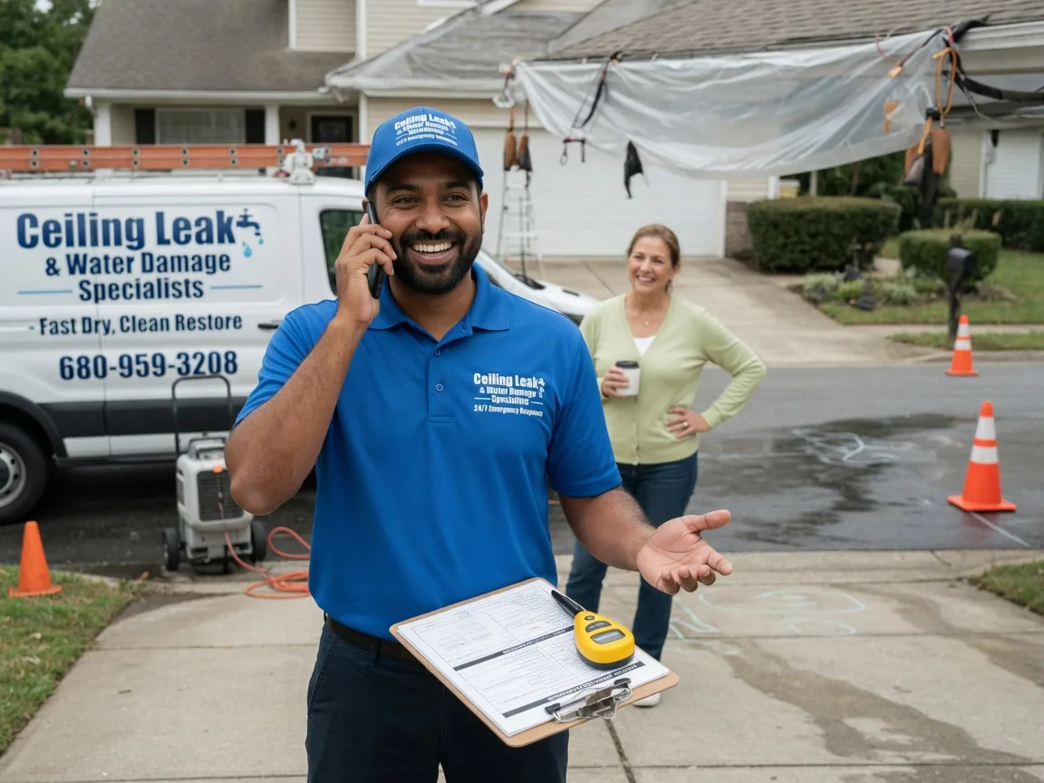 Ceiling Leak Cleanup Encino, TX FAQs